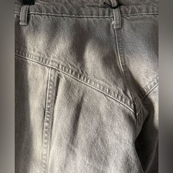 ZARA TRF SEAMED STRAIGHT JEANS SIZE 27 (4) - Picture 6 of 7